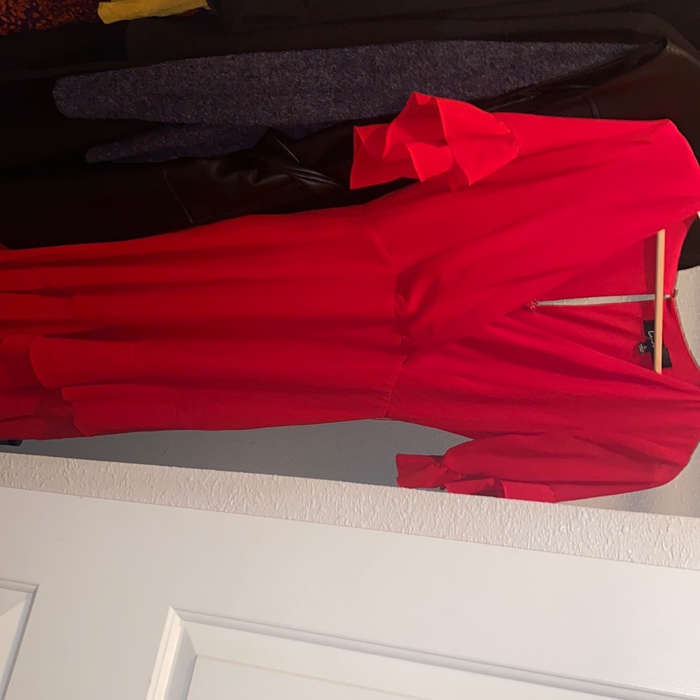 Red lulu dress